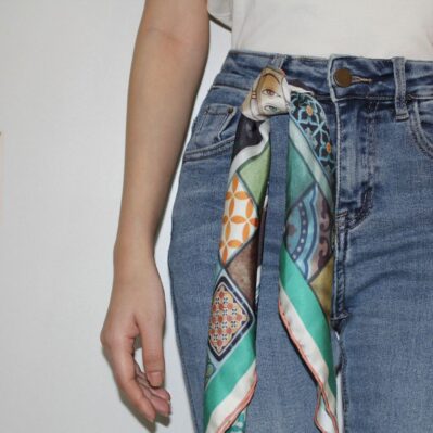 Hope Square Silk Scarf 55cm