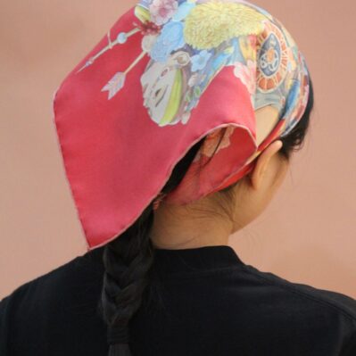 Youth Square Silk Scarf 45cm