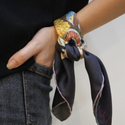 Youth Square Silk Scarf 45cm