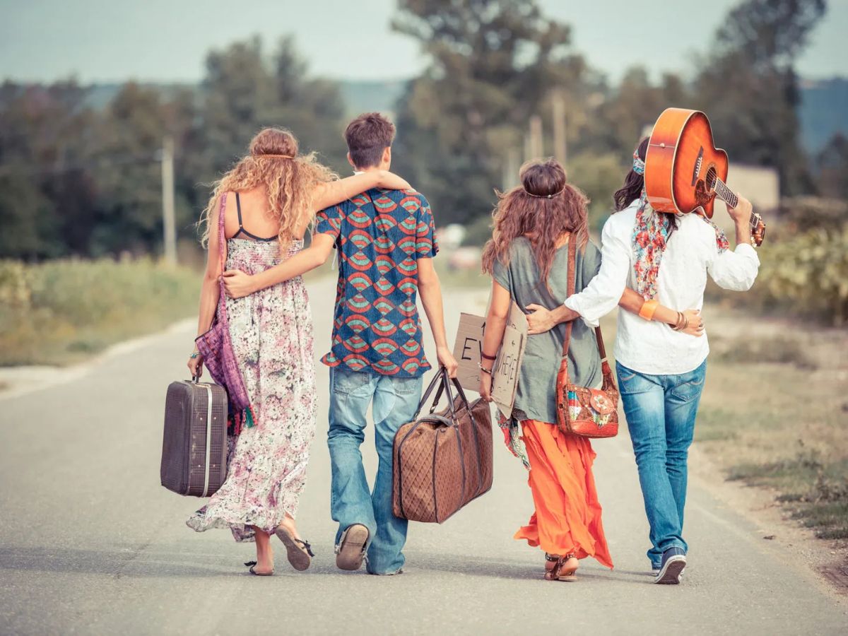 phong cách bohemian và lối sống hippie